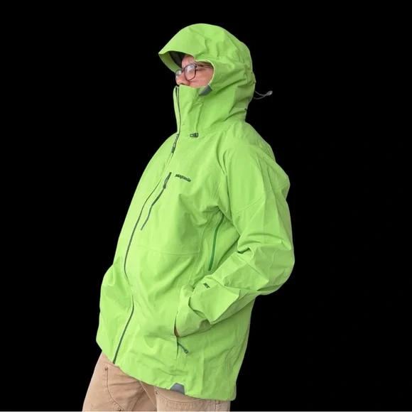 Patagonia Calcite Rain Jacket Goretex Waterproof Men’s Large - Picture 7 of 11